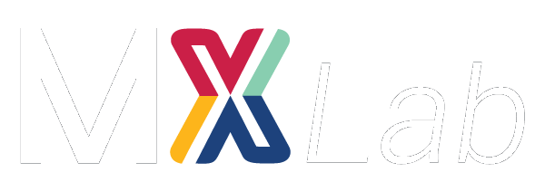 Titre de MXLAB avec slogan